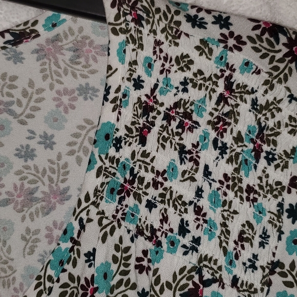 Sonoma XXL floral shirt top blouse NWT - Picture 4 of 9